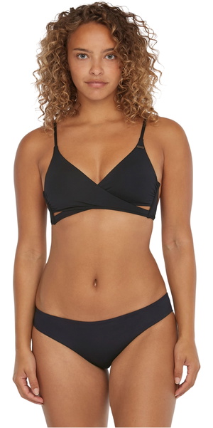 2025 O'Neill Mujer Essential Baay Maoi Conjunto De Bikini N1800011 - Black Out